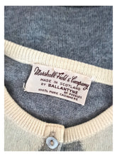 Load image into Gallery viewer, 1950s - BALLANTYNE, Scotland - Iconic Instarsia Cashmere Cardigan
