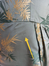 Charger l'image dans la galerie, 1940s 1950s - Germany - Spectacular Green Sage Satin Silk Dress - W26 (66cm)
