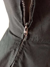 Charger l'image dans la galerie, 1950s - EMIL MÖCKEL, Germany - Stunning Black Satin Dress - W27 (68cm)
