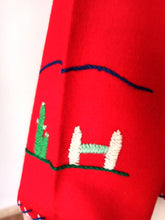 Charger l'image dans la galerie, 1940s 1950s - PRESIDENTE, Mexico - Red Souvenir Jacket - Sz. S/M

