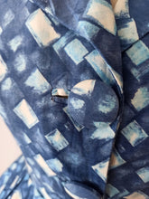 Load image into Gallery viewer, 1950s 1960s - PARIS - Adorable Abstract Cotton Dress - W31.5 (80cm)
