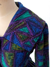 Load image into Gallery viewer, 1950s - Stunning "Teenager Print" Abstract Cotton Dress - W28.5 (72cm)
