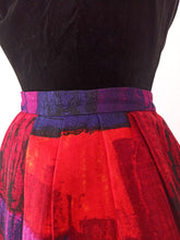 Load image into Gallery viewer, 1950s 1960s - Amazing Bodegon Novelty Print Skirt - W28.5 (72cm)
