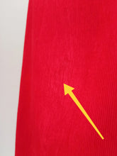 Load image into Gallery viewer, 1940s 1950s - Stunning Red Lipstick Corduroy Dress - W27 (68cm)
