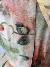 Load image into Gallery viewer, 1950s - LE REUSSI, Paris - Exquisite Roseprint Dress - W28.5 (72cm)
