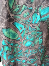 Load image into Gallery viewer, 1950s - Stunning Abstract Cotton Silk Coat Duster
