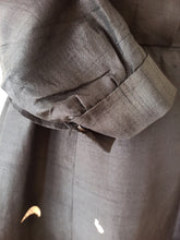 Cargar imagen en el visor de la galería, 1940s 1950s - Precious Half Moon Silk Dress - W30 (76cm)
