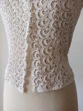 Load image into Gallery viewer, 1950s - BLUNOR, Switzerland - Delicious Cotton Blouse - W31 (80cm)
