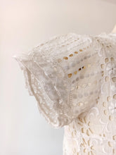Charger l'image dans la galerie, 1920s 1930s - Adorable Handmade Cotton Blouse
