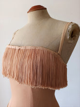 Load image into Gallery viewer, 1940s 1950s - Fabulous Fringe Burlesque Leotard - Sz XS/S

