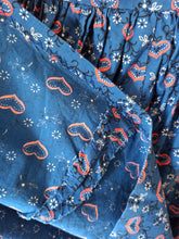 Cargar imagen en el visor de la galería, 1940s - GERMANY - Gorgeous Cotton Dress - W28.5 (72cm)
