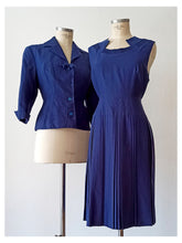 Load image into Gallery viewer, 1940s 1950s - MIRSA, Italia - Exquisite Lilac Blue Dress Jacket  - W31.5 (80cm)
