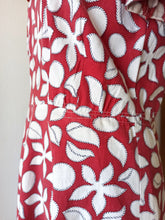 Charger l'image dans la galerie, 1940s - Adorable Puffed Sleeves Cotton Dress - W31.5 (80cm)
