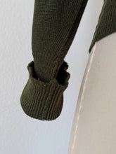 Charger l'image dans la galerie, 1950s - VANOTTI, Italia - Forest Green Cashmere Twin Set - Sz 34
