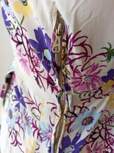 Cargar imagen en el visor de la galería, 1940s - Stunning Cold Rayon Silk Dress - W30 (76cm)
