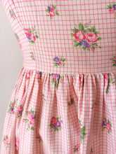 Charger l'image dans la galerie, 1950s - Adorable Roseprint Bolero Dress - W26 (66cm)
