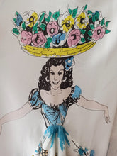 Charger l'image dans la galerie, 1950s - Collectable Naughty Novelty Skirts Rayon Skirt - W25/26 (64/66cm)
