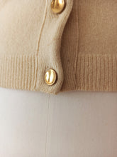 Charger l'image dans la galerie, 1950s - DALTON, USA - Leopard Cashmere Cardigan
