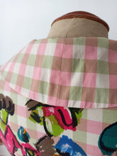 Load image into Gallery viewer, 1950s - MONTI, Italy - Adorable Novelty Cotton Dress - W24.5 (62cm)
