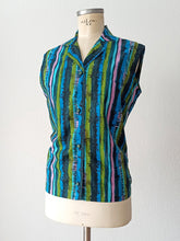 Load image into Gallery viewer, 1950s 1960s - DIAMOND, Italia - 2pc Blouse Short Cotton Set - Sz 48
