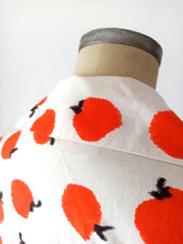 Load image into Gallery viewer, 1950s - CONTINENTALS, UK - Spectacular Oranges Cotton Dress - W26 (66cm)
