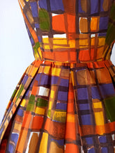 Load image into Gallery viewer, 1950s - PIERRE BILLET, Paris - Exquisite Cotton Dress - W25 (64cm)
