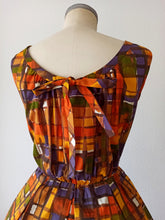Load image into Gallery viewer, 1950s - PIERRE BILLET, Paris - Exquisite Cotton Dress - W25 (64cm)
