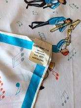 Charger l'image dans la galerie, 1950s - BONET NINOT, Barcelona - Deadstock Novelty Jazz Hanckerchief
