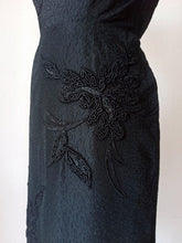 Charger l'image dans la galerie, 1940s 1950s - Outstanding Couture Trimmings Cocktail Dress - W28.5 (72cm)
