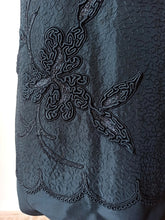 Charger l'image dans la galerie, 1940s 1950s - Outstanding Couture Trimmings Cocktail Dress - W28.5 (72cm)
