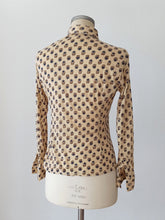 Cargar imagen en el visor de la galería, 1960s - JOBLOT x 3 DEADSTOCK PRINTED BLOUSES
