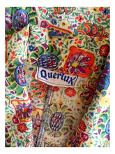 Load image into Gallery viewer, 1940s - QUERLUX, France - Gorgeous Colorful Cotton Dress - W33 (84cm)
