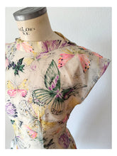 Load image into Gallery viewer, 1940s 1950s - Spectacular Butterflies Novelty Dress - W30 (76cm)
