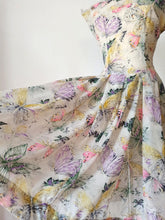 Load image into Gallery viewer, 1940s 1950s - Spectacular Butterflies Novelty Dress - W30 (76cm)
