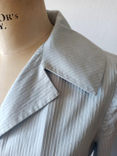 Load image into Gallery viewer, 1950s - Adorable Blue Textured Cotton Dress - W27 (68cm)
