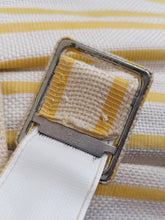 Load image into Gallery viewer, 1950s 1960s - GERMANY - Adorable Striped Linen Dress - W31 (80cm)
