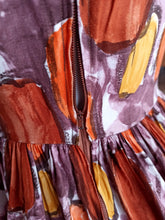 Load image into Gallery viewer, 1950s 1960s - Stunning Abstract Rayon Dress - W28.5 (72cm)
