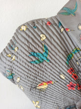 Load image into Gallery viewer, 1930s - MODELL, Germany - Outstanding Trapunto Birds Silk Dress - W26 (66cm)
