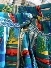Load image into Gallery viewer, 1950s 1960s - BOUSSAC, France - Van Gogh Boats Novelty Skirt - W24 (60cm)
