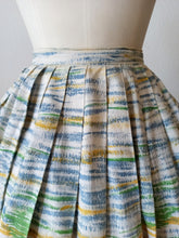 Load image into Gallery viewer, 1950s - Fabulous Novelty Town Print Cotton Skirt - W28.5 (72cm)
