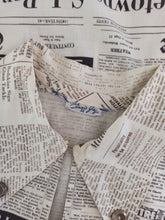 Laden Sie das Bild in den Galerie-Viewer, 1950s -CONNIE, USA - Collectable Feb 1955 Newspaper Top - W30 (76cm)
