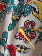 Cargar imagen en el visor de la galería, 1940s - Colorful Summer Day Rayon Dress - W29 (74cm)
