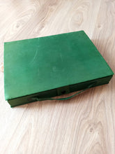 Load image into Gallery viewer, 1940s 1950s - Exquisite 3pc Green Liquid Silk Chinese Pajama
