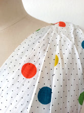 Load image into Gallery viewer, 1950s - BOUSSAC, Paris - Adorable Cotton Dress - W32 (80cm)
