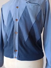 Load image into Gallery viewer, 1950s - LANCER, USA - Fabulous Men's Rayon Shirt-Jacket - Sz M

