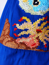 Load image into Gallery viewer, 1950s 1960s - Marvelous Under The Sea Embroidered Dress - W27 (68cm)
