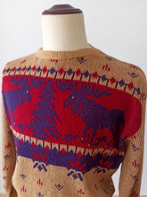 Laden Sie das Bild in den Galerie-Viewer, 1950s 1960s - LAMPLIGHTER, USA - Moose Men's Sweater
