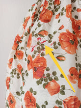 Load image into Gallery viewer, 1950s 1960s - Gorgeous French Floral Dress - W27.5 (70cm)
