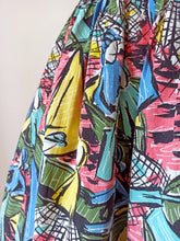 Load image into Gallery viewer, 1940s 1950s - Spectacular Fishermen Novelty Skirt - W27/27.5 (68/70cm)
