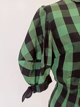 Load image into Gallery viewer, 1940s 1950s - VM, Paris - Stunning Green Plaid Blouse - W30 (76cm)
